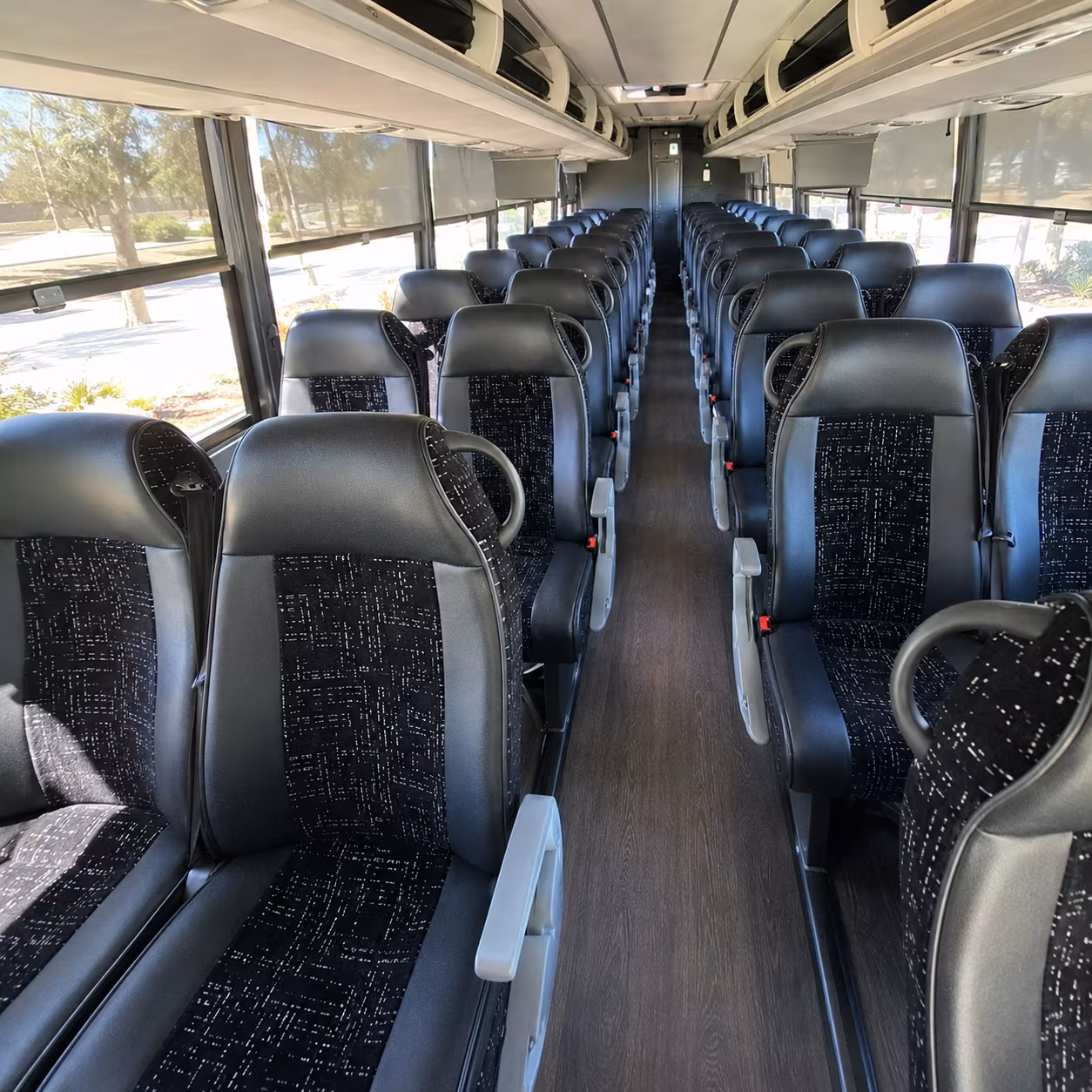 charter buses for federal agency operations along the century boulevard corridor