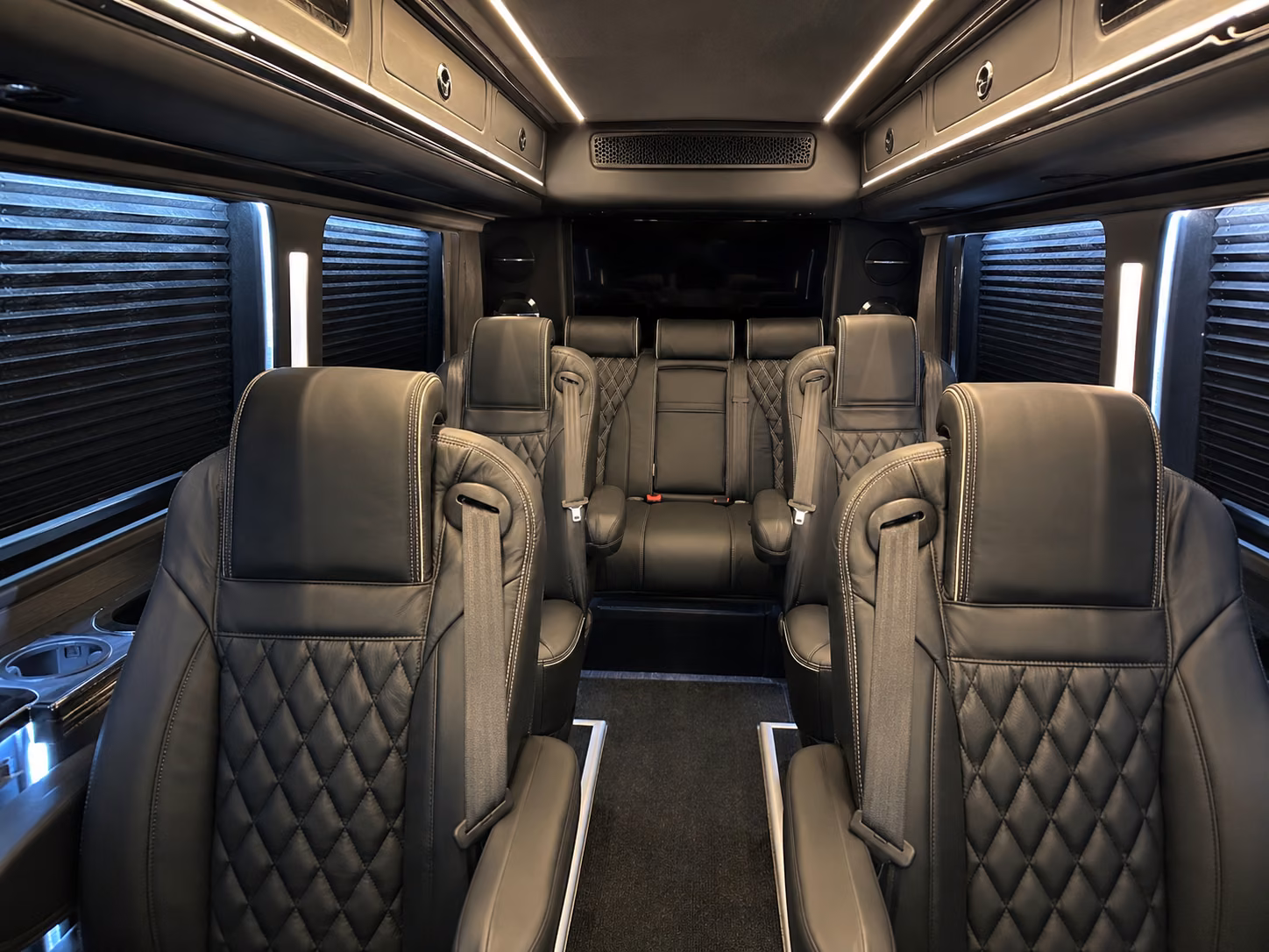 inglewood wedding transportation onboard seating