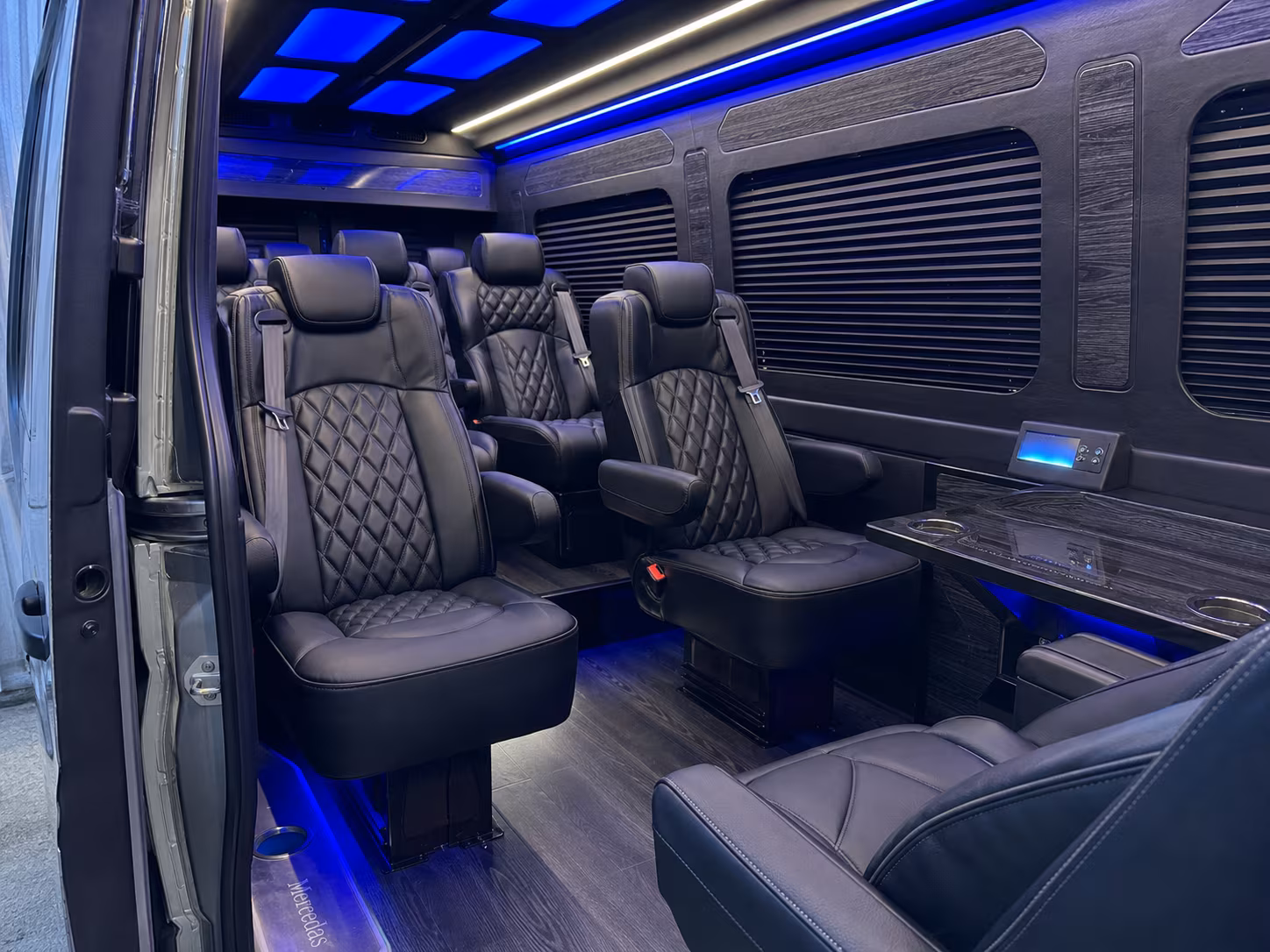 sprinter van transportation for groups and events across inglewood